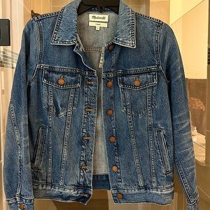 NWT Madewell denim jacket size small